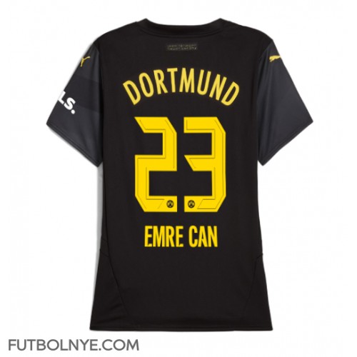 Camiseta Borussia Dortmund Emre Can #23 Visitante Equipación para mujer 2024-25 manga corta